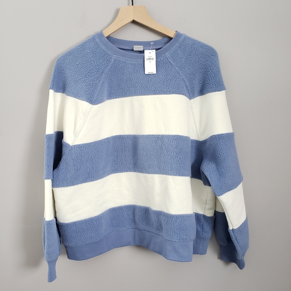 GAP Ragan Stipe Crewneck SZ Medium NWT - Picture 2 of 4